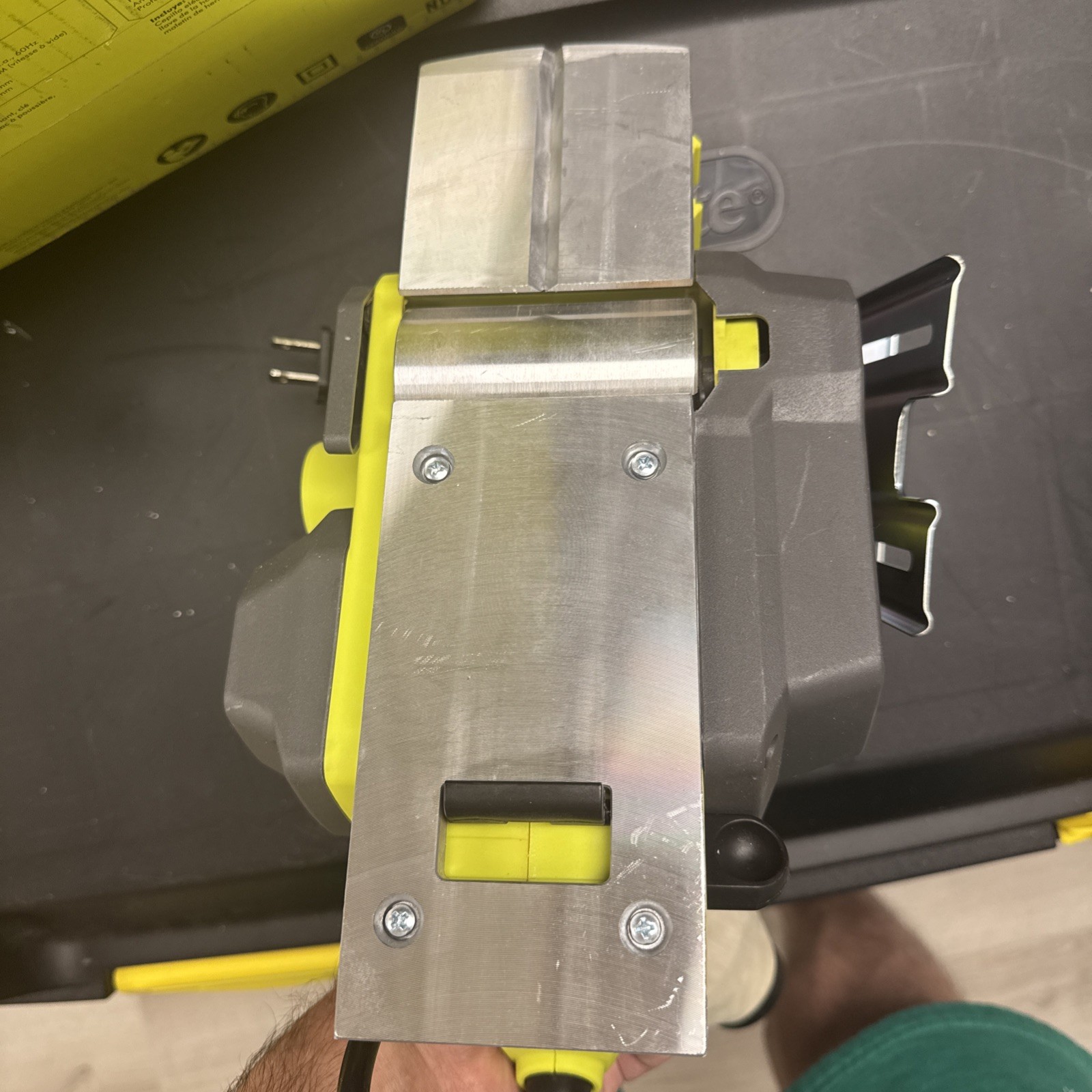 RYOBI 6 Amp Corded Hand Planer 3-1/4 In Dust Bag Carry Bag Open Box New