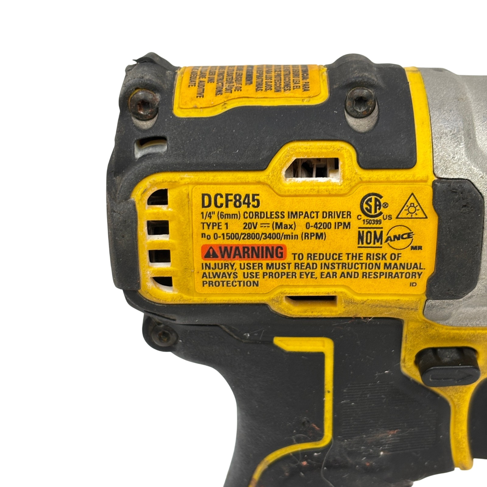 DeWALT 20V MAX XR DCF845 1/4&Prime; Brushless Impact Driver