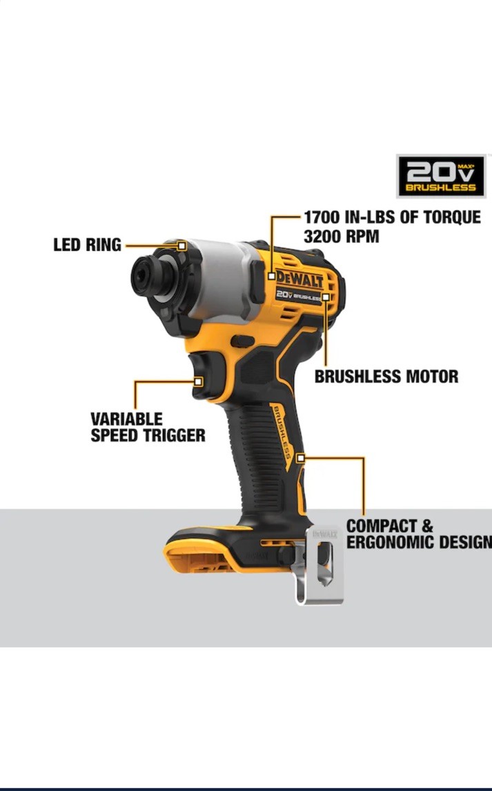 ATOMIC 20-Volt MAX Lithium-Ion Cordless Combo Kit (2-Tool) with (2) 2.0Ah