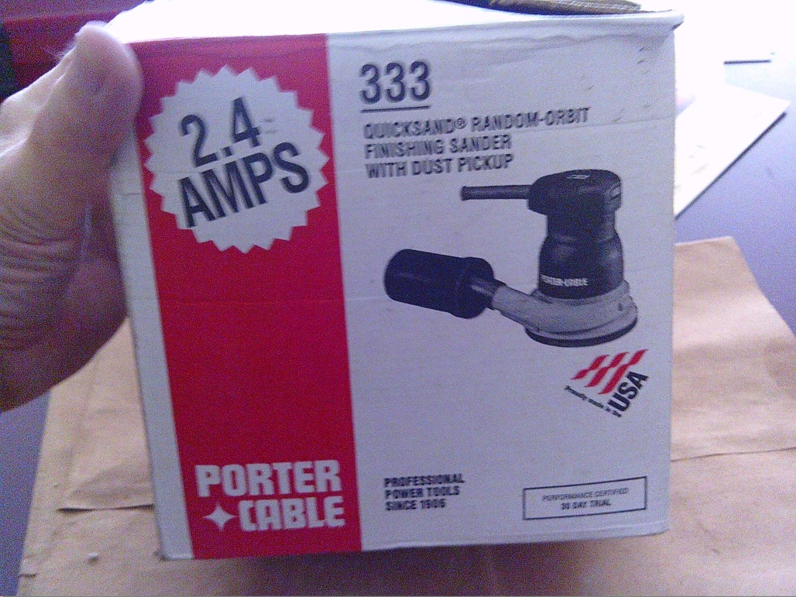 Porter Cable 5&Prime; Random Orbit Sander Model 333 Made In USA