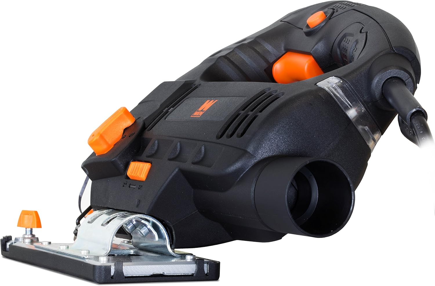 33606 6.6-Amp Variable Speed Orbital Jig Saw with Laser and LED Light,Black, Sil