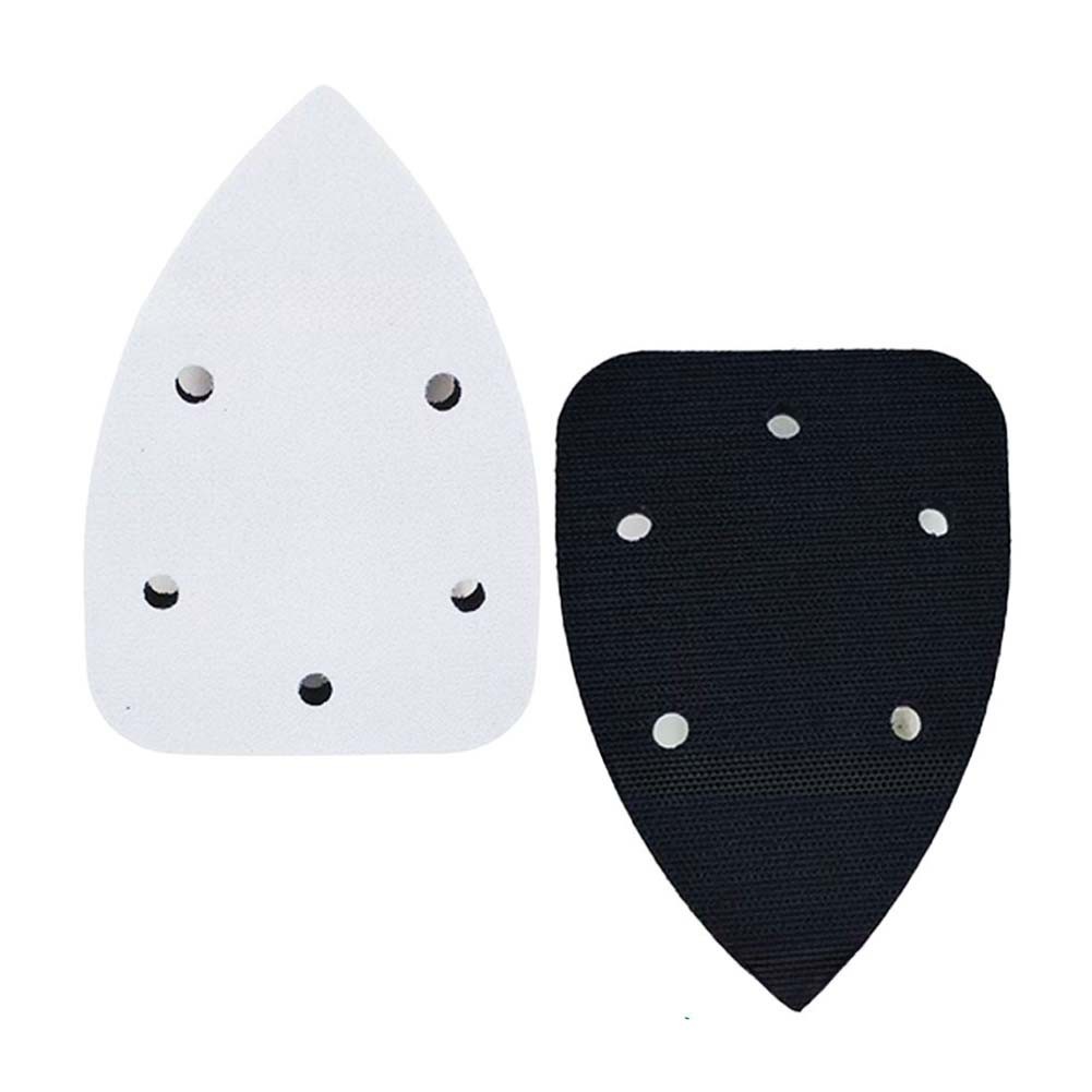 Soft Sponge Backing Pad for Polishing Sanding Disc 98x140mm with 5 Holes Design