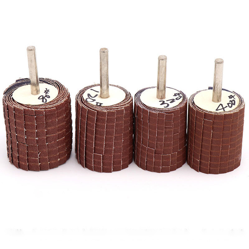 Abrasive Flap Wheel Sanding 150 – 400 Grit For Dremel Rotary Tools 6mm Shank