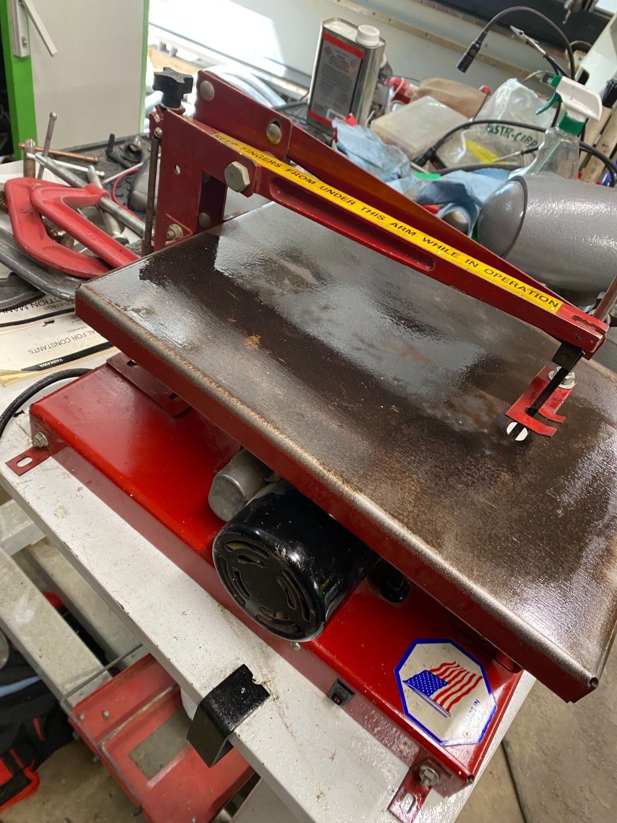 RBI HAWK Precision Scroll Saw Model 212 RBIndustries Free USA Shipping!