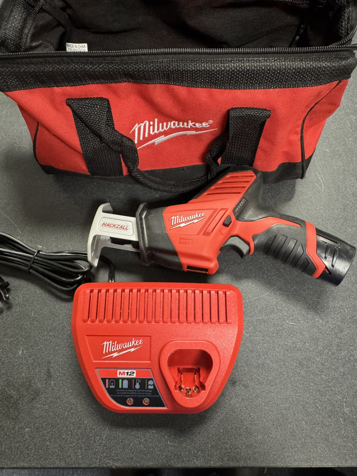 Milwaukee Hackzall With Battery And Charger 2420-20