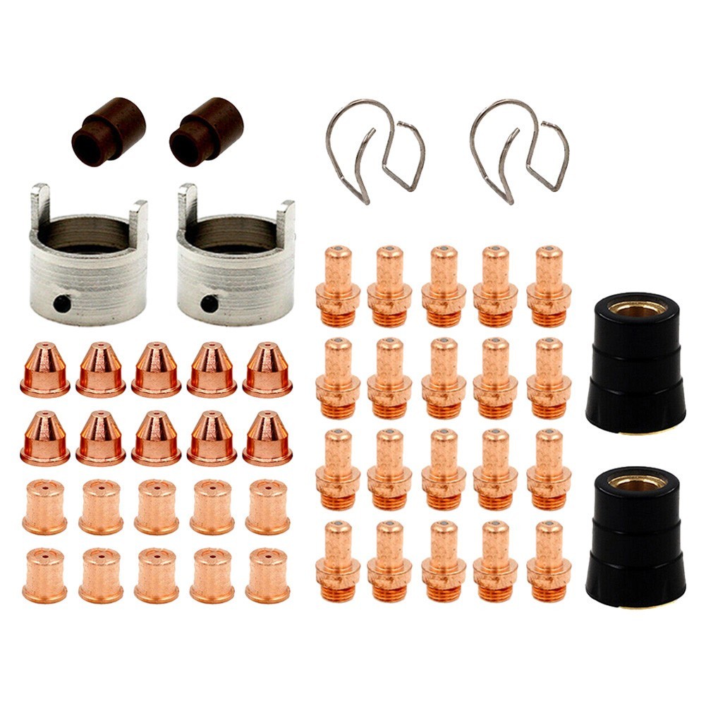 48PCS Copper Electrode and Nozzle Set for Eastwood For Versa Cut 60A CB70 Torch