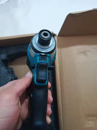 Makita 18V Brushless Impact Driver 180Nm Electric Screwdriver Drill Tool (Blue)
