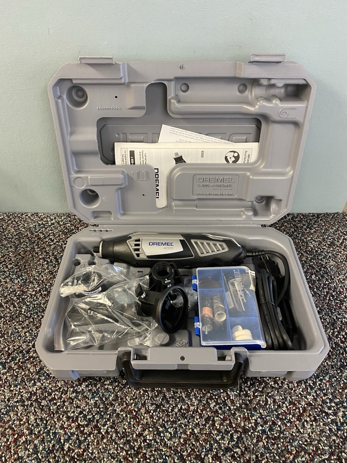 Dremel 4000 Variable Speed High Performance Rotary Tool Kit