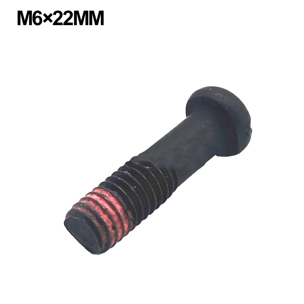 2pcs Flat Head Drill Chuck Screw Steel Material M6 x 22mm Fits HP457 BDF456