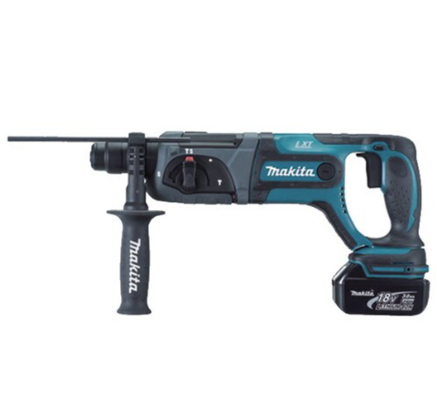 Makita DHR241 RotaryHammerDrill 5Ahx2 18V 1200Rpm 4000bpm 417mm 1.9J Charger220V