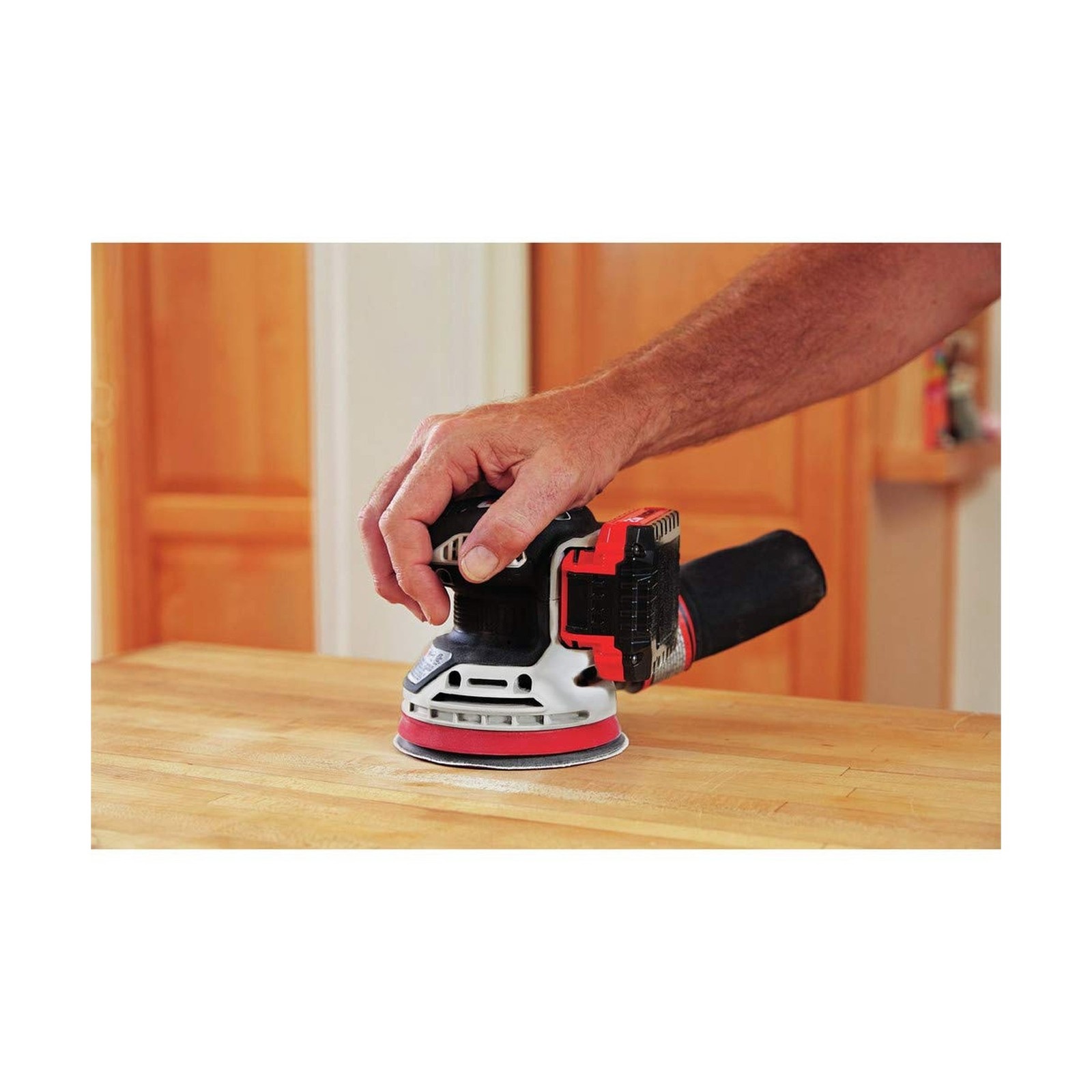 PORTER-CABLE 20V MAX* Random Orbital Sander, Cordless, 5-Inch, Tool Only (PCC…