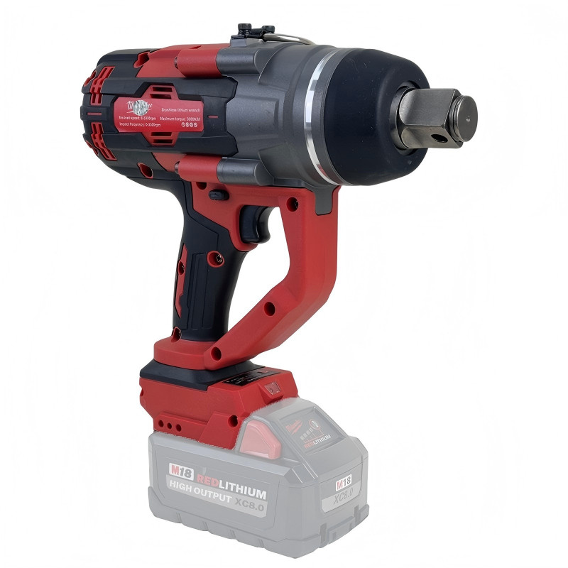 Fit for Milwaukee M18 High Torque Impact Wrench 3000N.m 1&Prime; Car Auto Repair Truck