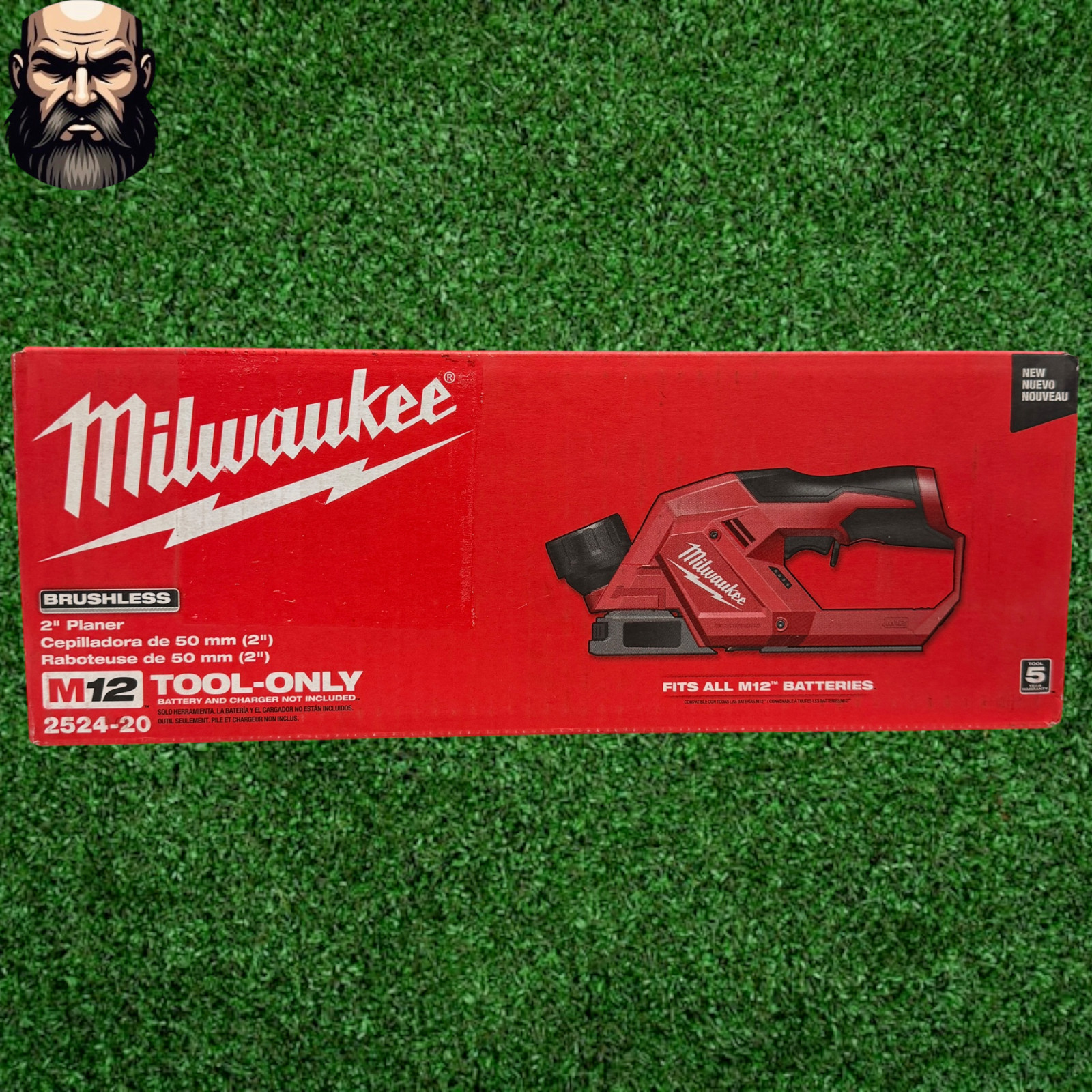 Milwaukee Tool 2524-20 M12 Brushless 2&Prime; Planer Tool Only