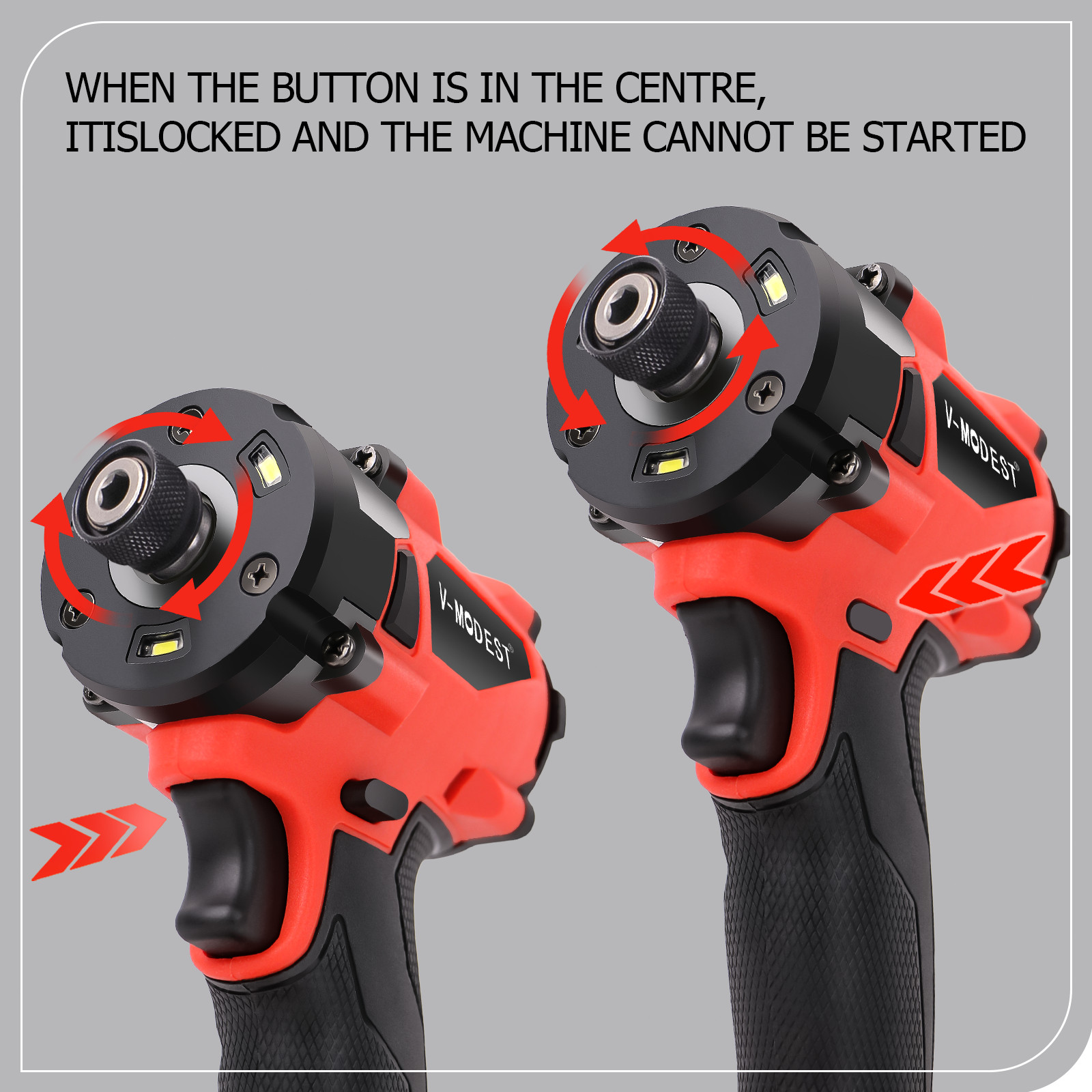 Compatible Milwaukee M18 Lithium-Ion Cordless 1/4&Prime; Hex Impact Driver Brushless