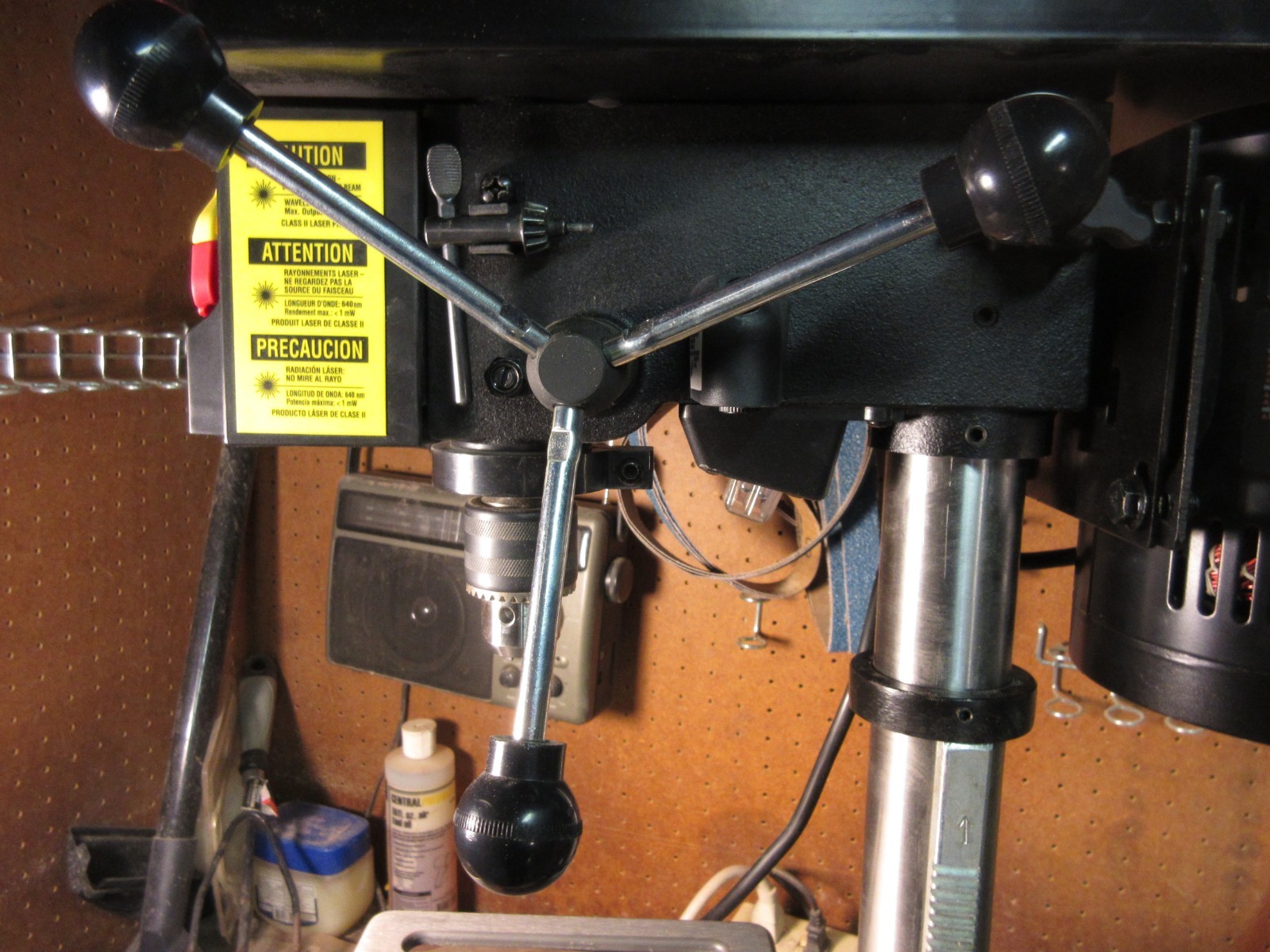 SKIL 6.2 Amp 10 In. 5-Speed Benchtop Drill Press w/ Laser Alignment & Work Light