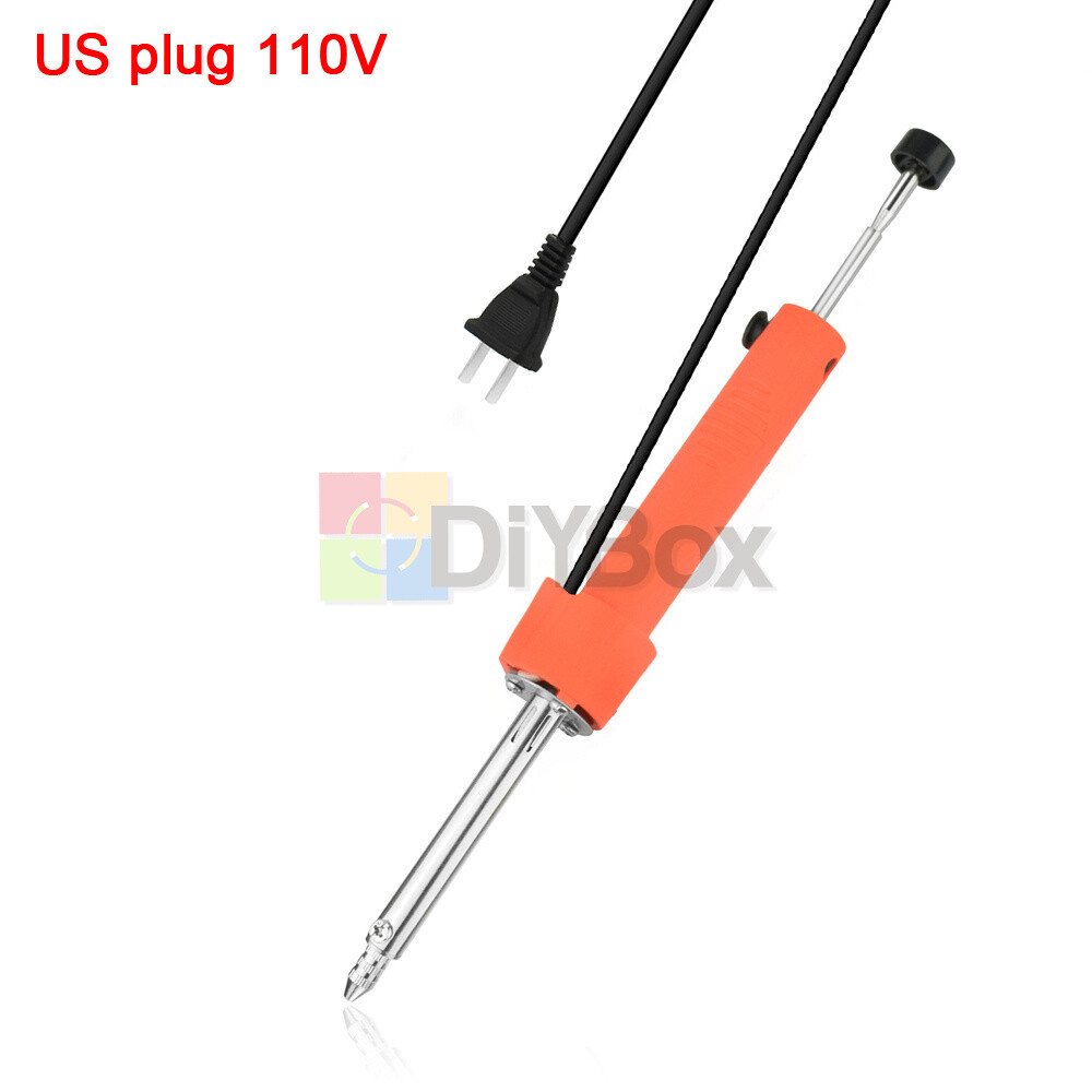 110V 120V 36W Grounded Vacuum Desoldering Iron 40 Watt Solder Sucker Pump