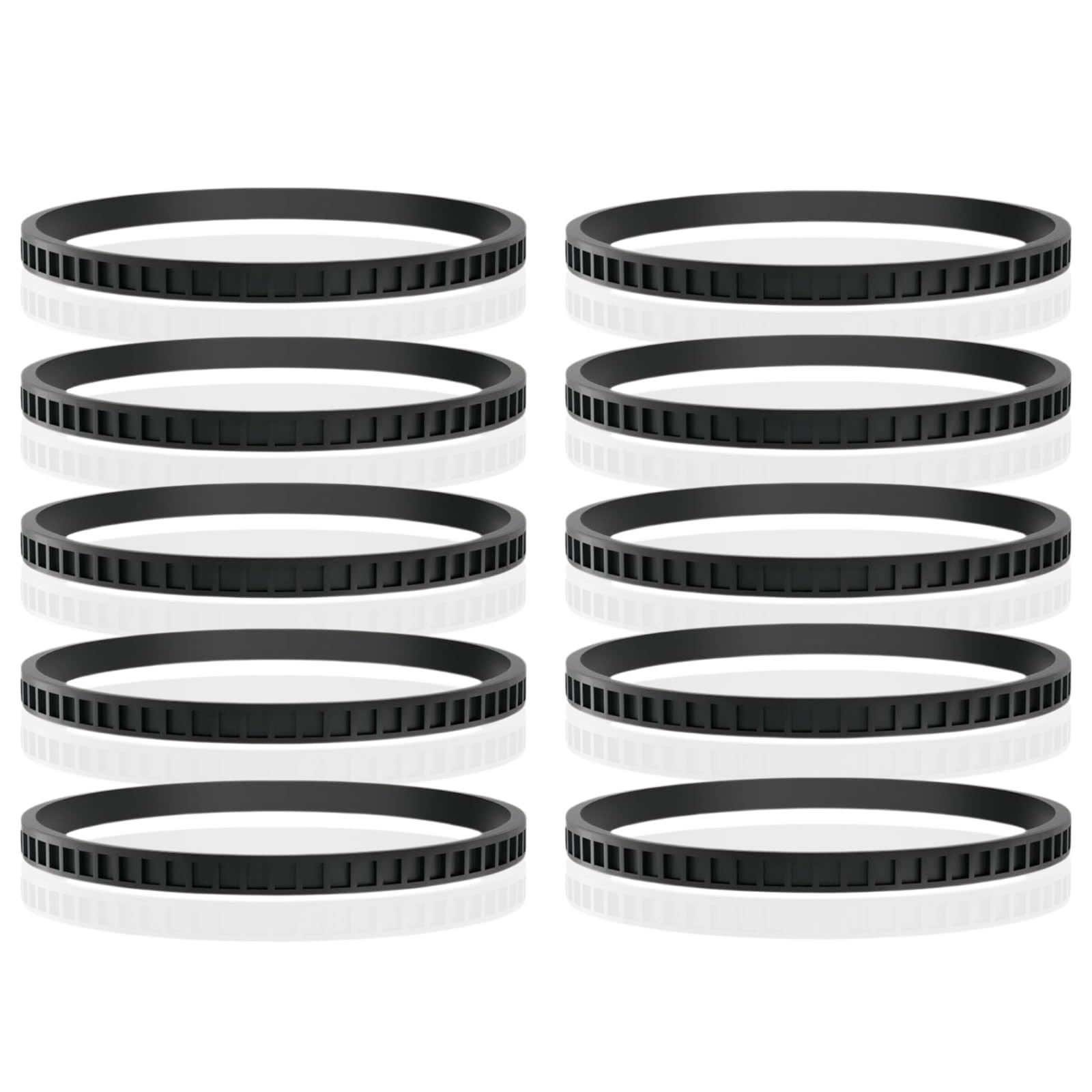10 Pack Replacement Blades for Deep Cut Band Saw Tires – Rubber Drive Belt Wheel