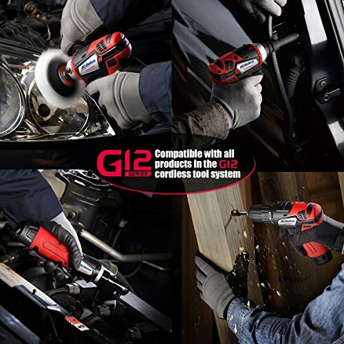 ACDelco G12 Cordless Ratchet Wrench Combo Tool Kit ARW1209-K92 | 2 Battery Kit