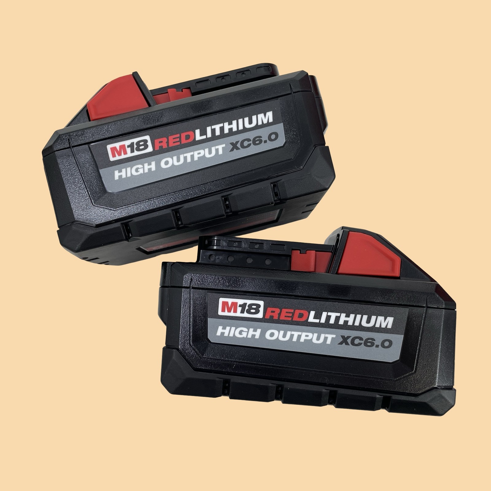 Milwaukee Electric M18 REDLITHIUM HIGH Output XC6.0 Battery 2-Pack #NO5308