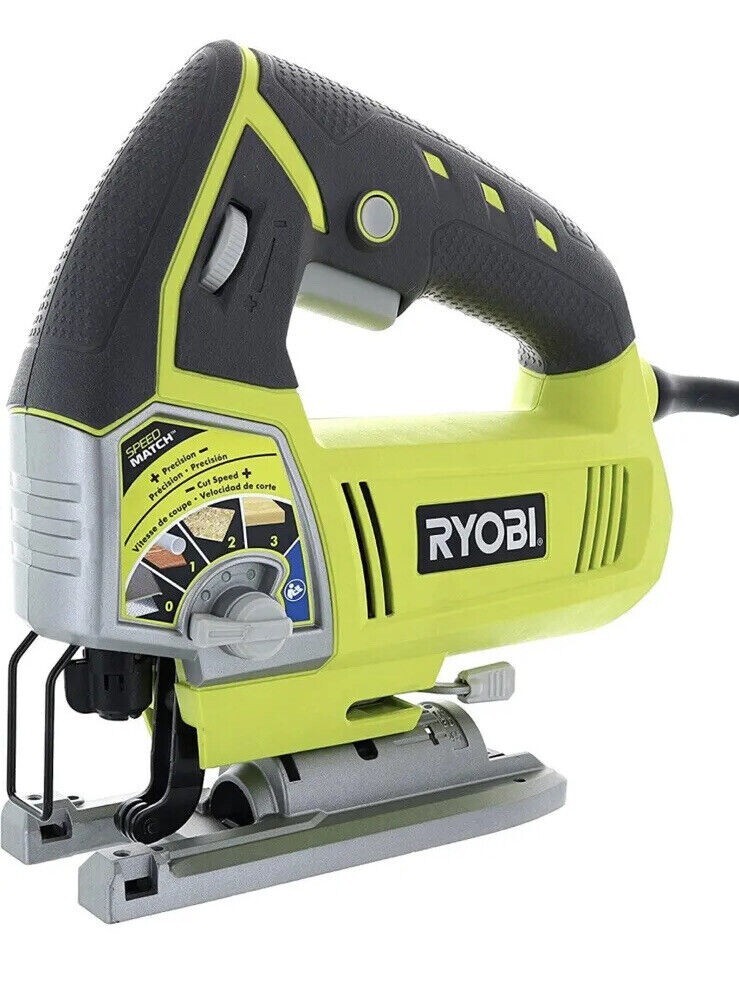 Ryobi JS481LG 4.8 Amp Corded Variable Speed Orbital Jig Saw