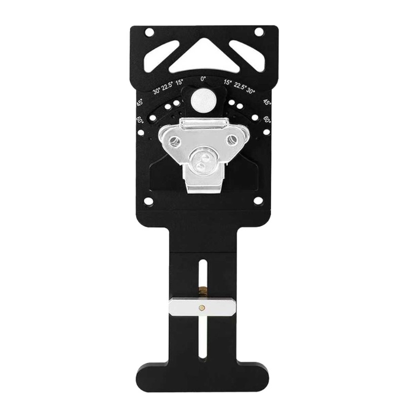 Universal Fit Adjustable Angle Track Guide for Track Cutter Quick Installation