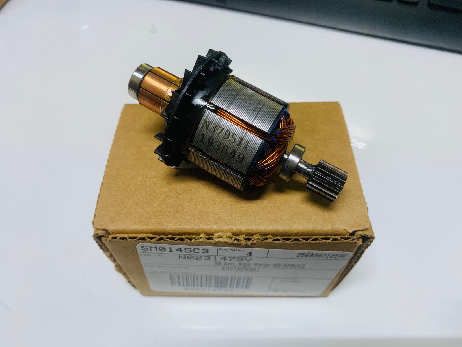 DeWALT 20V Cordless Hammer Drill / Driver Armature N023147SV * OEM *