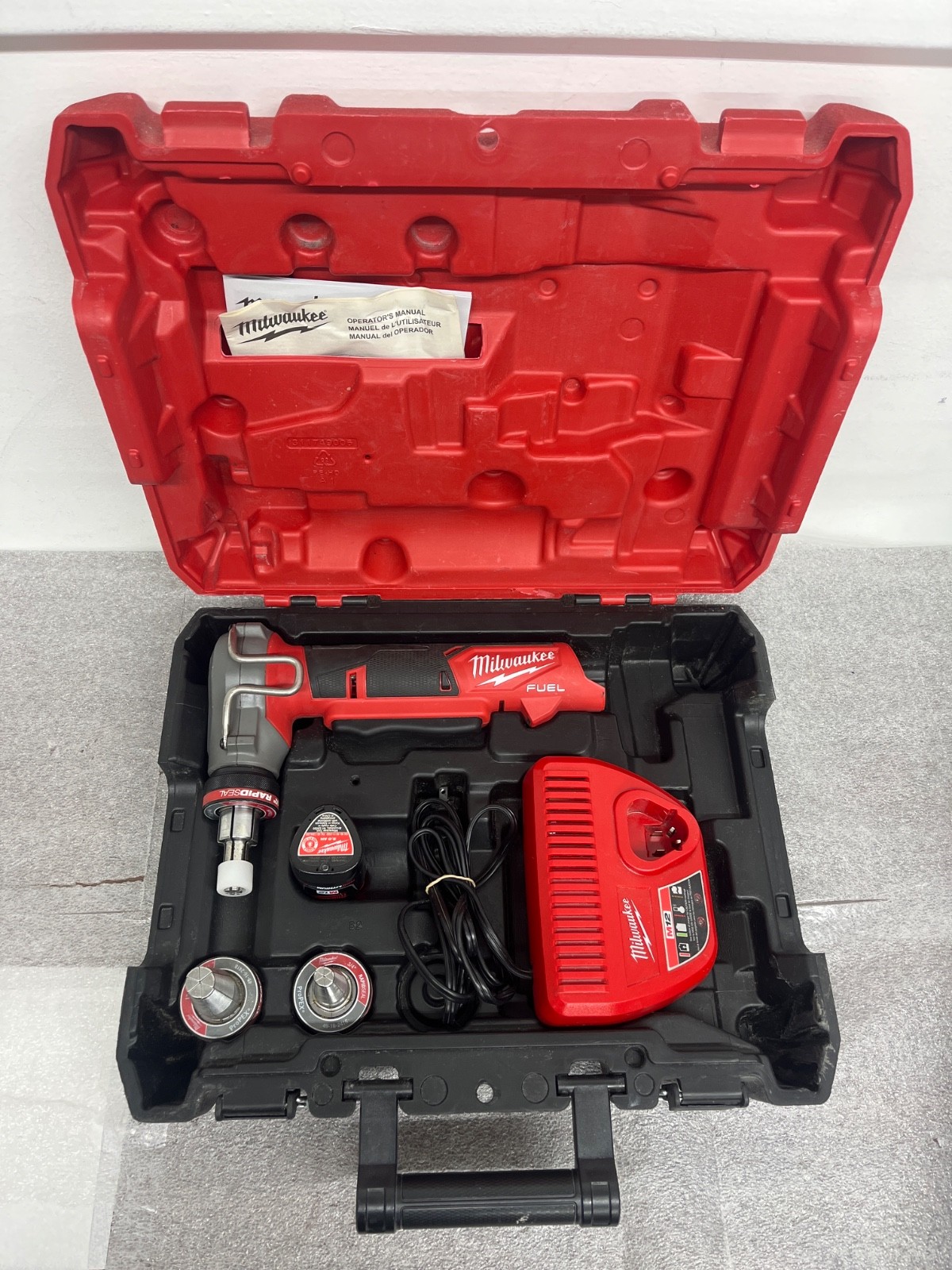 Milwaukee M12 FUEL ProPEX Expander Kit 2532-22, 1 Battery, 12V