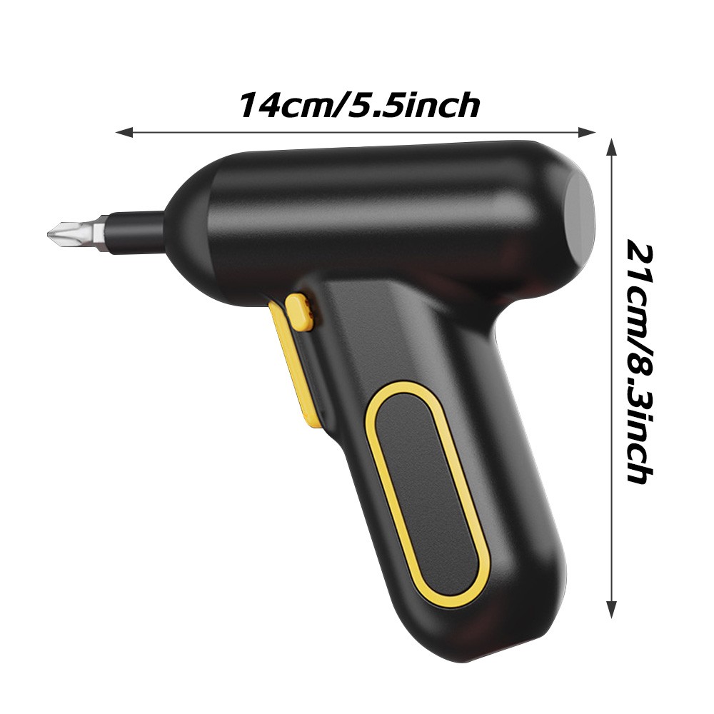 Mini Electric Screwdriver Drill Set USB Charging 1500mAh Rechargeable Cordless