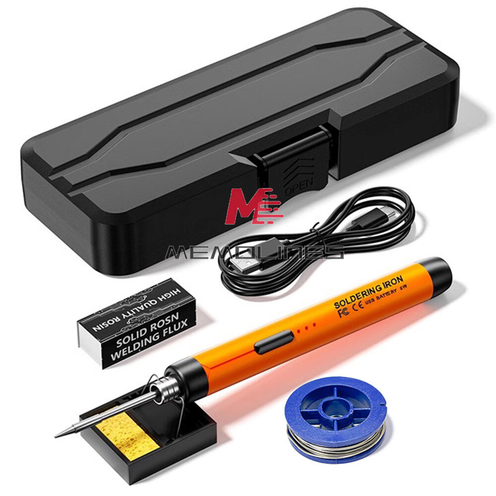 Type-C Wireless Soldering Iron Kit Portable Rechargeable Soldering Iron 300-450℃