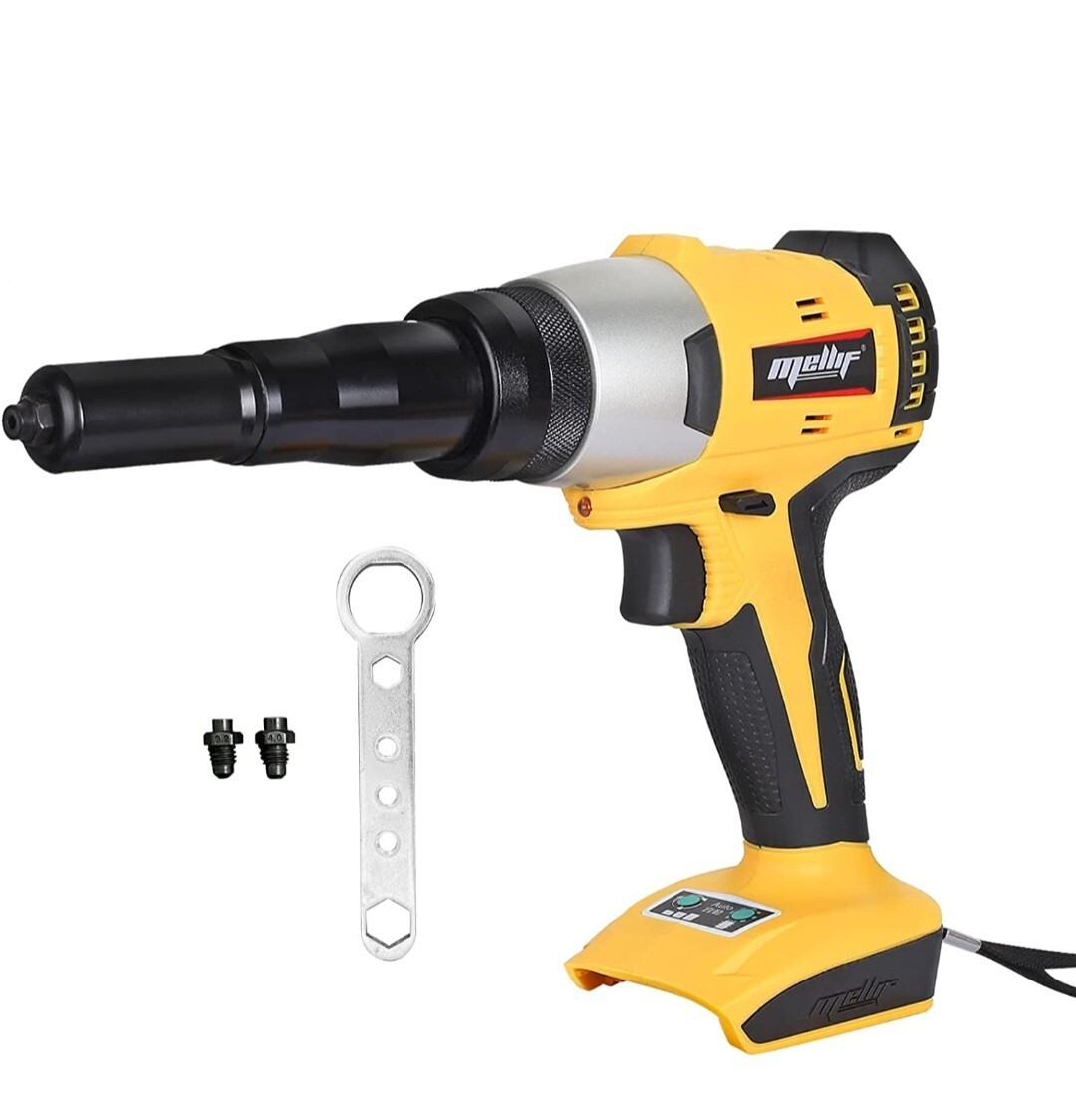 Mellif Cordless Brushless Rivet Gun for Dewalt 20V Max Blind Riveter Tool Only