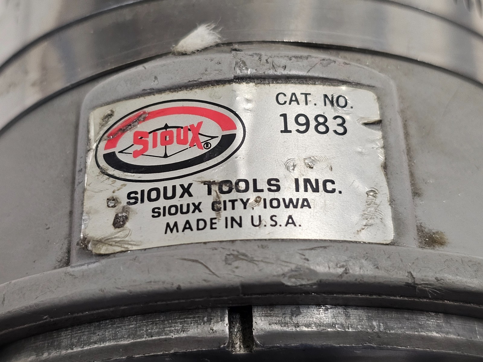 Sioux Tools Twist Throttle Air Pneumatic Router 1983 USA