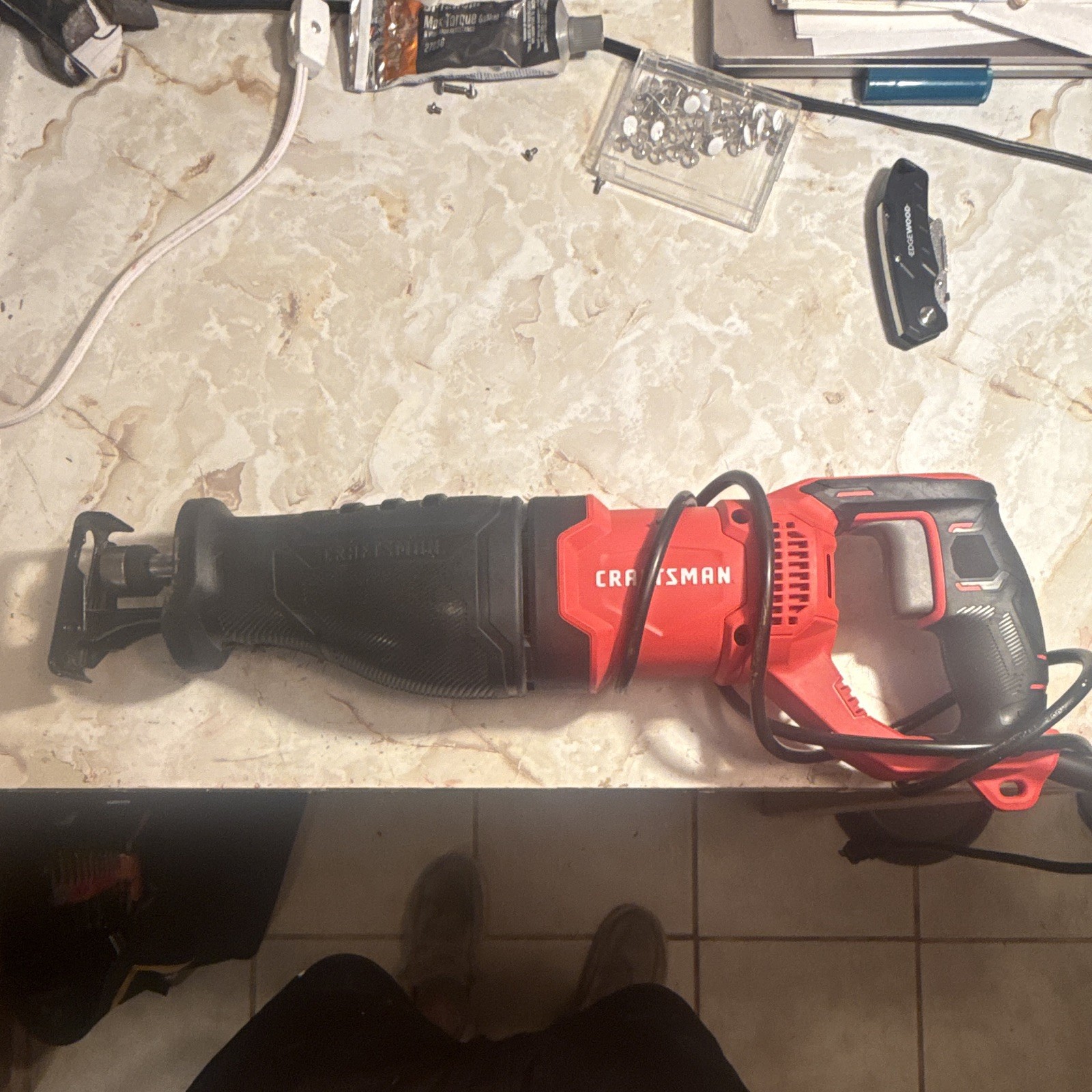 Craftsman CMES300 120V 7.5A Corded Electric Reciprocating Saw Red/Black