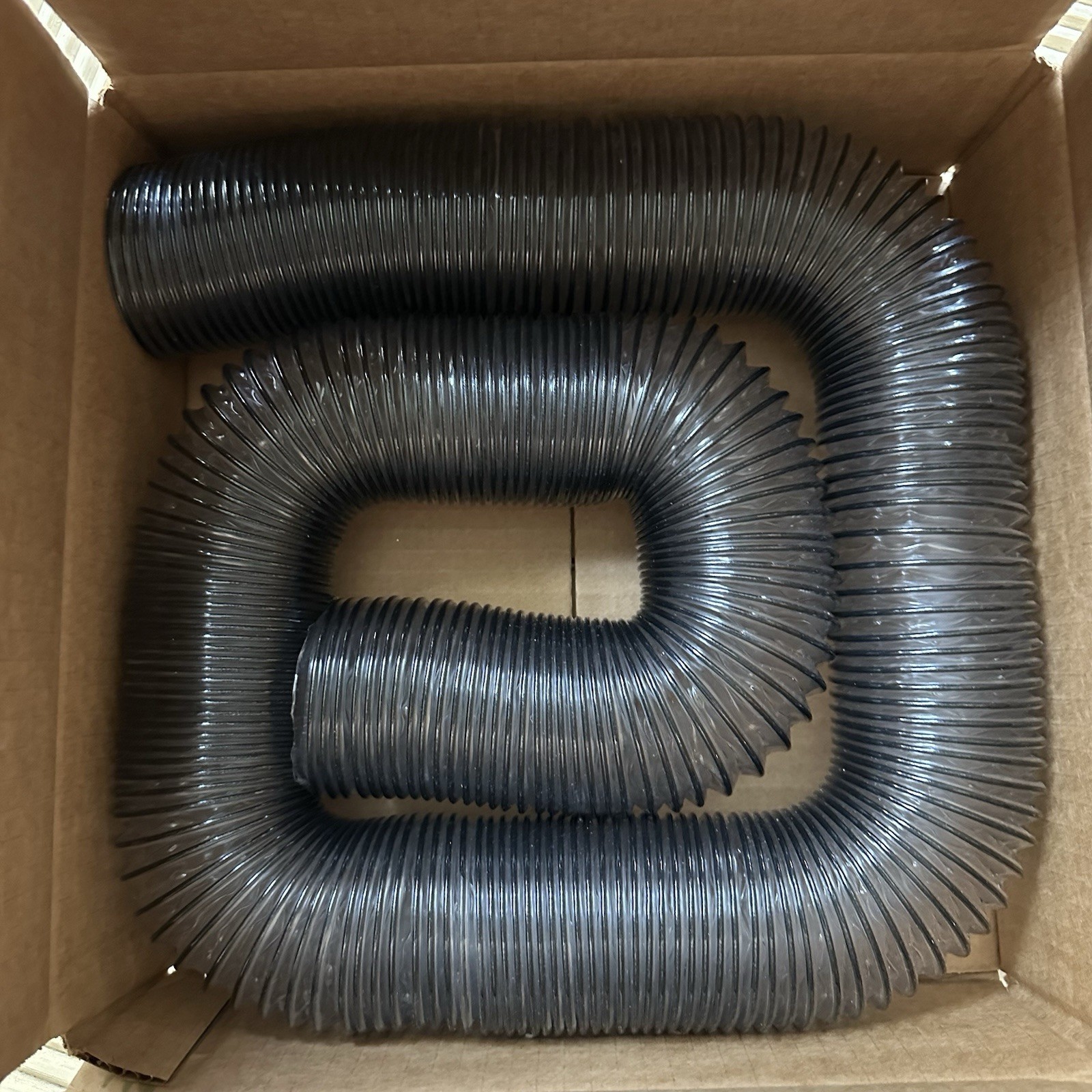 Ultra-flex PVC Dust Collection Hose 2-1/2 in x10 ft. Clear Color (6165)