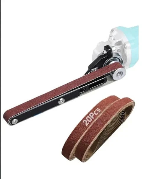 Belt Sander attachments for Angle Grinder,Detailing Bandfile Sander adapter w…