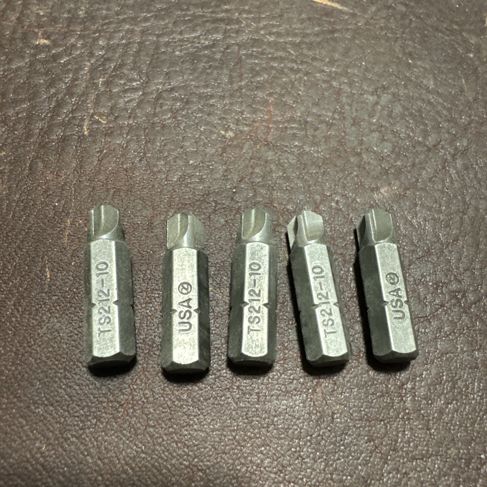 Zephyr Ts212-10-5Pk Power Bit,Hex Shank,Single End,Pk5 (c21)