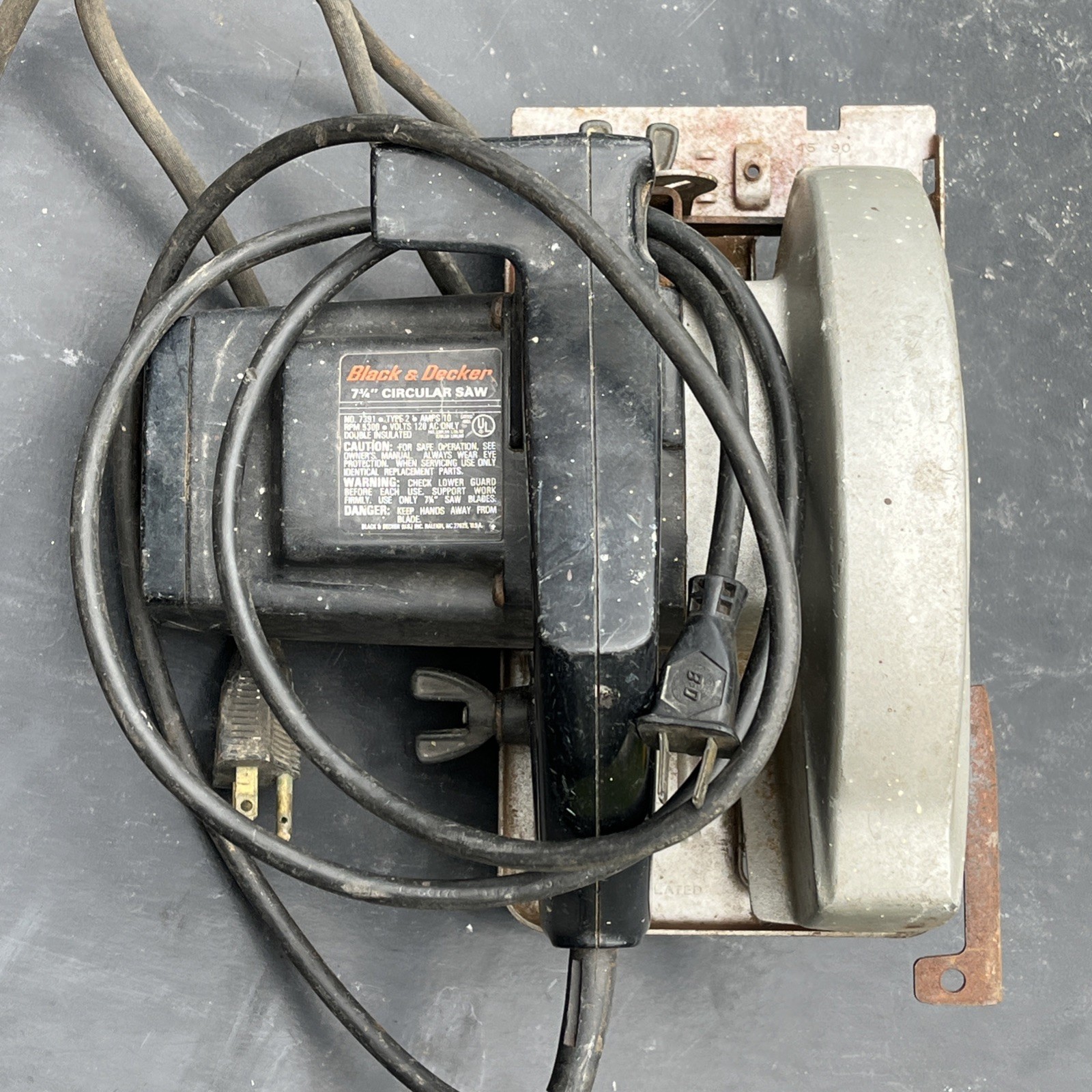 1950&rsquo;s Black & Decker 1/4&Prime; Utility Electric Drill 1970’s Circular Saw & Jig Saw