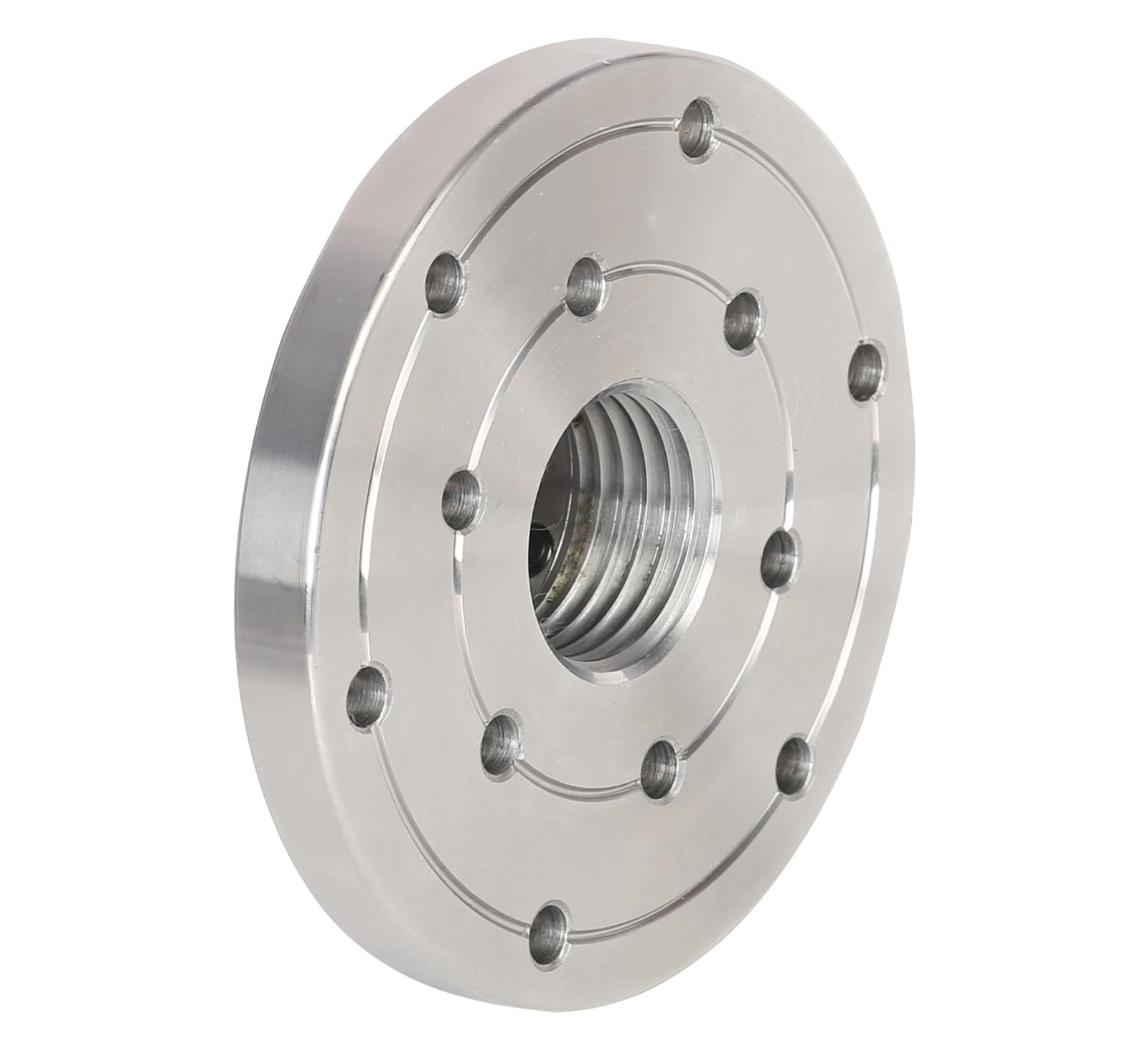 4 Inch Steel Wood Lathe Face Plate 11/4x8TPI Spindle Thread Machine Chuck