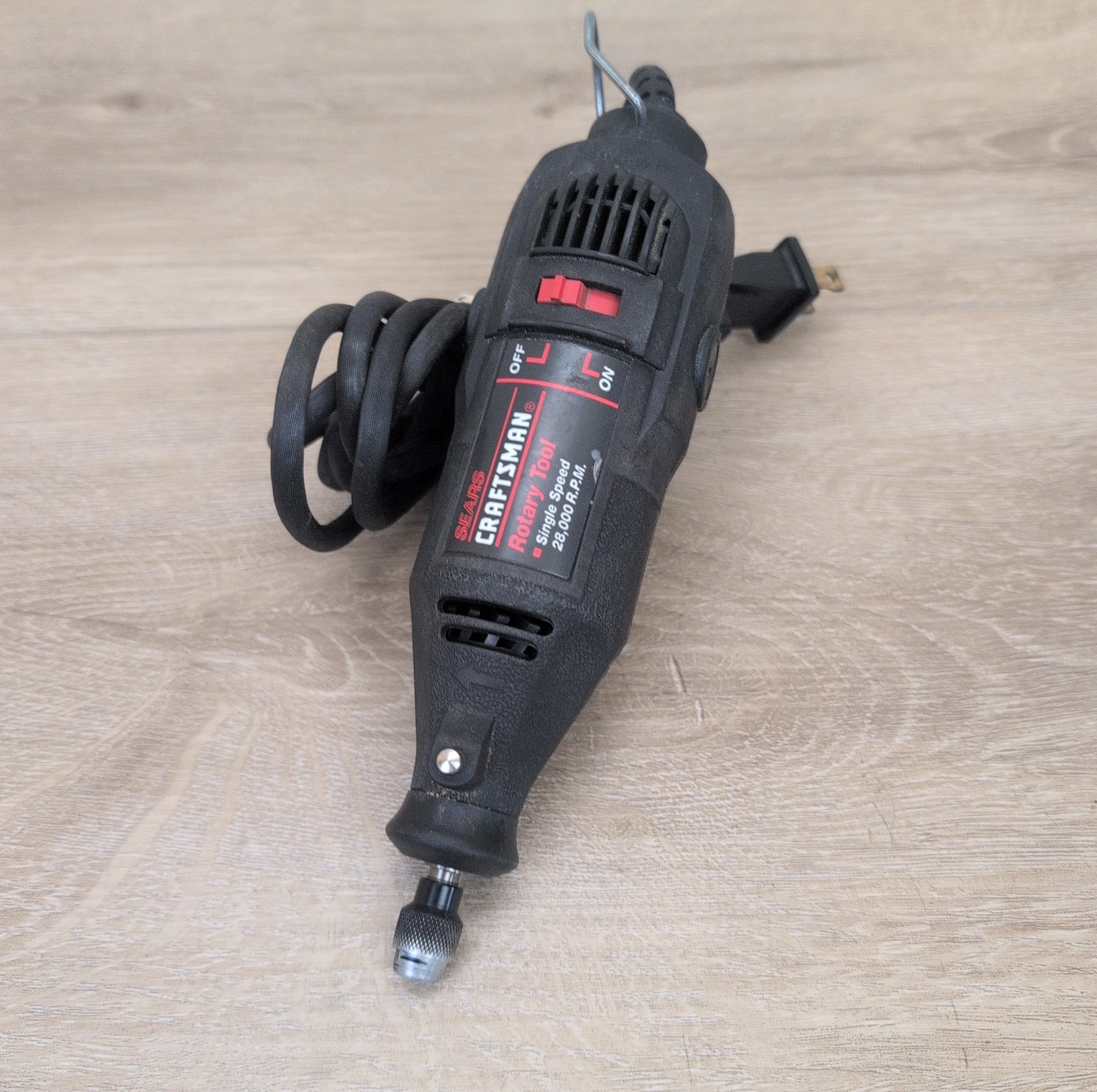 CRAFTSMAN 572.610520 ROTARY TOOL SINGLE SPEED 28000 RPM USA Made Tested
