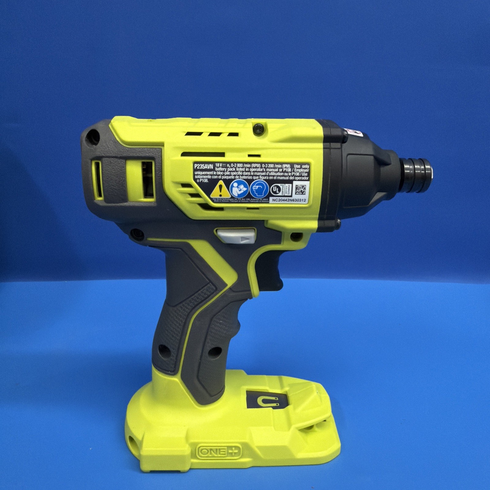 Ryobi ONE+ P235AVN 18V Impact Driver Kit 2Ah Battery Charger Bag Tested