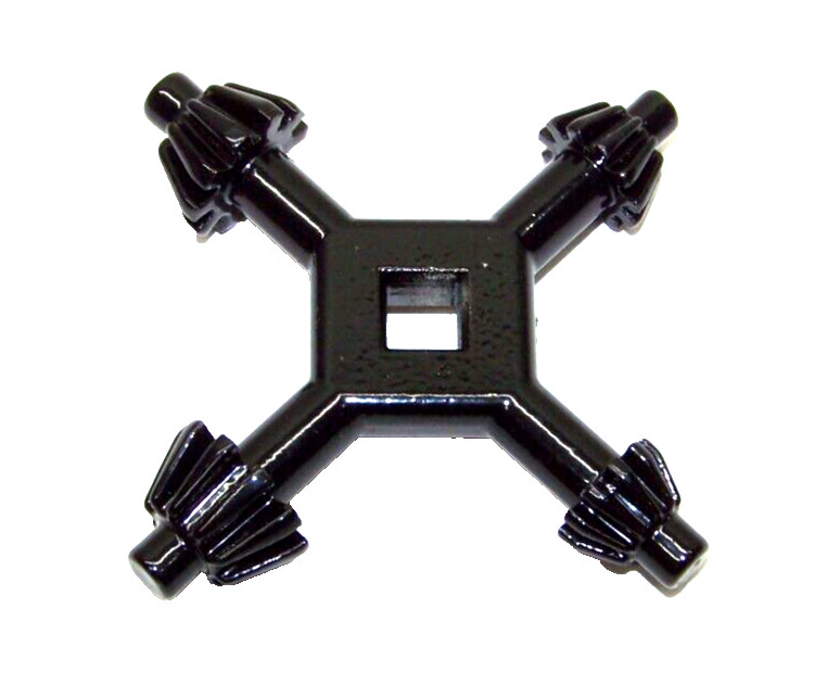 4 Way Chuck Key 1,2,3,4. Chuck size 1/4&Prime;, 3/8&Prime;, 1/2&Prime;, 5/8&Prime; drill bit chuck Tool
