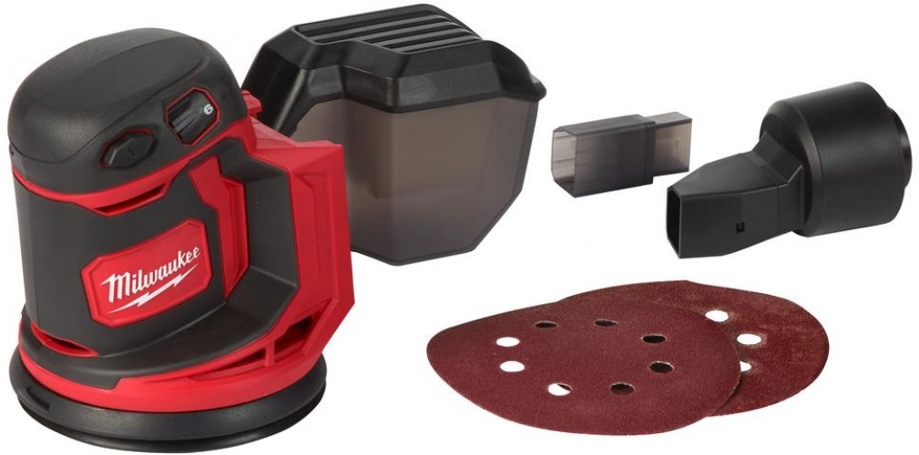 Orbital Disc Sander Milwaukee M18 18-Volt Lithium-Ion Cordless 5 in. Tool Only