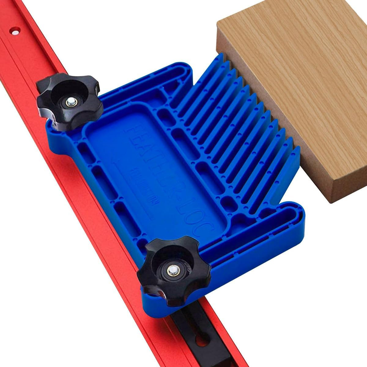 Stackable Featherboard 2-Pack – Table Saw, Router & Band Saw Safety Tool, Miter/