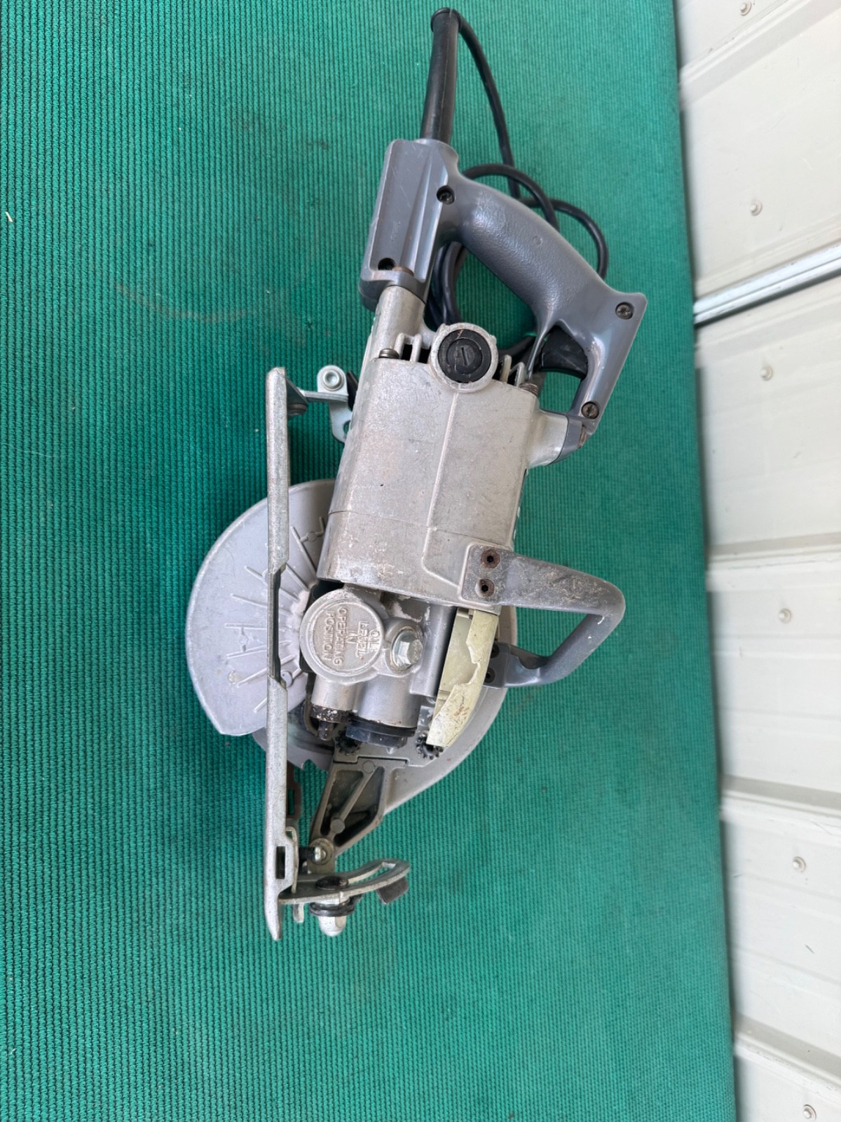 Skilsaw 77 Worm Drive 13 Amp 4400 Rpm 7-1/4&Prime; Skil Saw – Works Great See Video