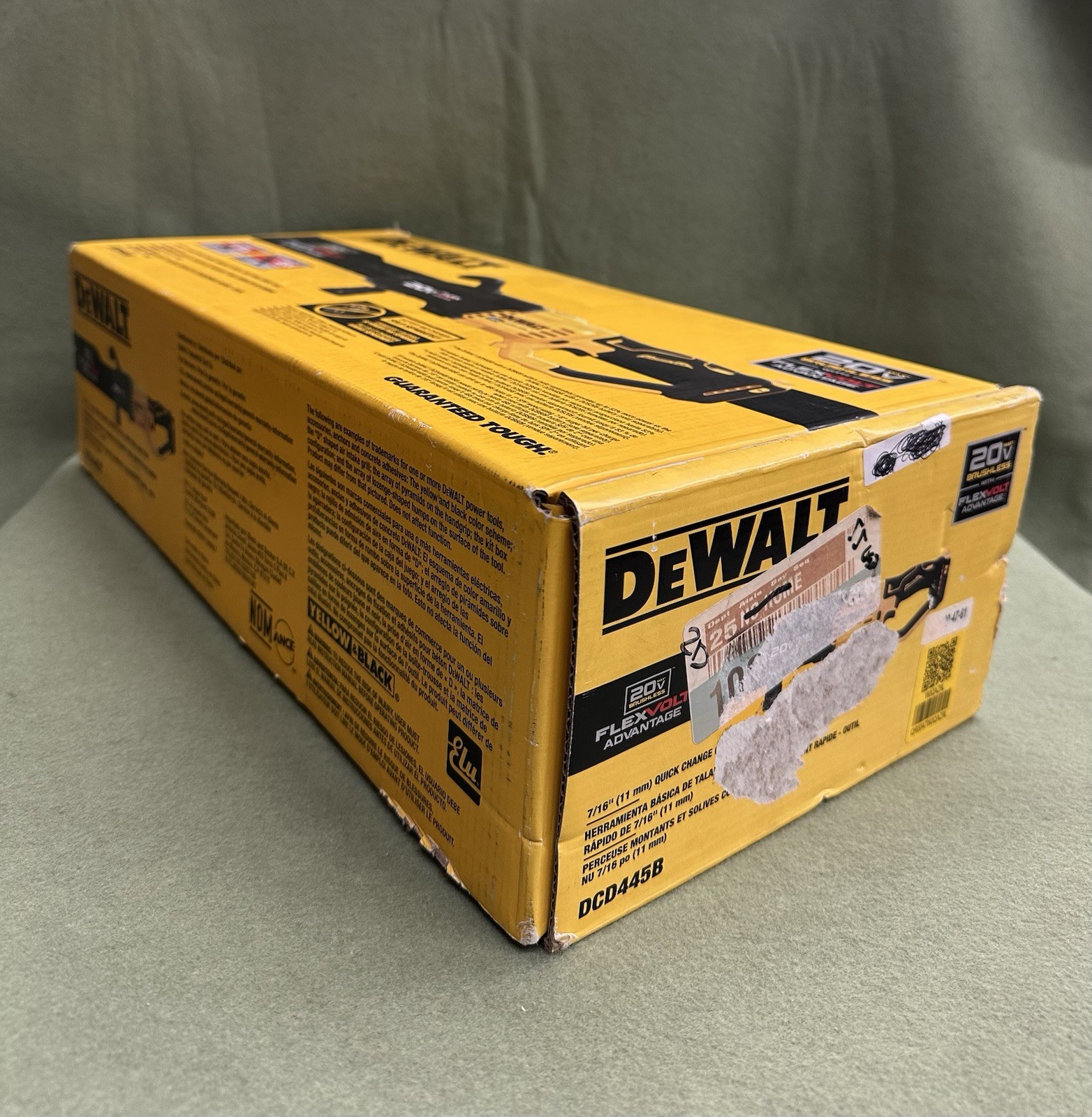 💥NEW SEALED BOX💥DEWALT DCD445B 7/16&Prime; QUICK CHANGE COMPACT STUD & JOIST DRILL