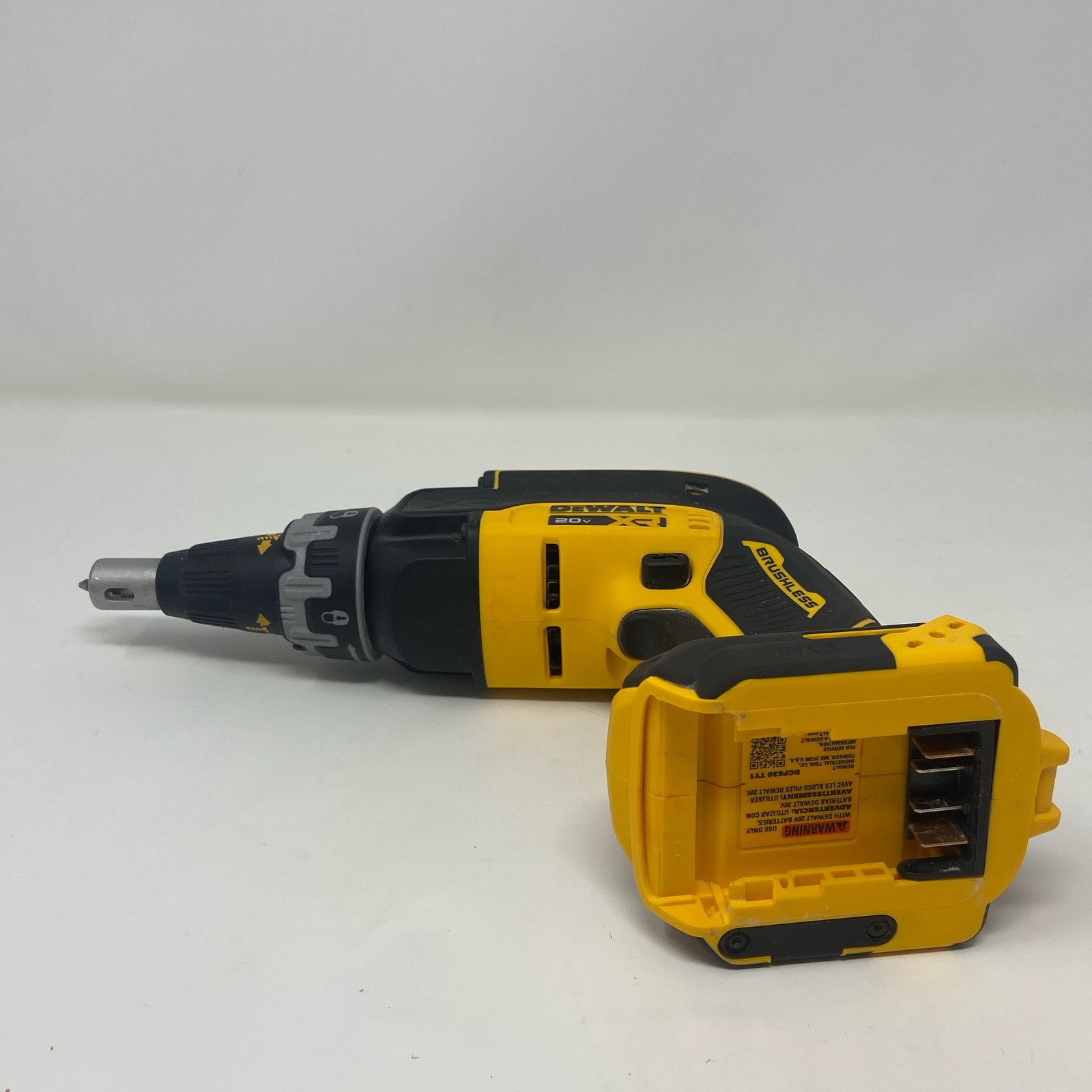 DEWALT DCF630B 20V MAX XR Drywall Screwgun – Yellow/Black Tool Only