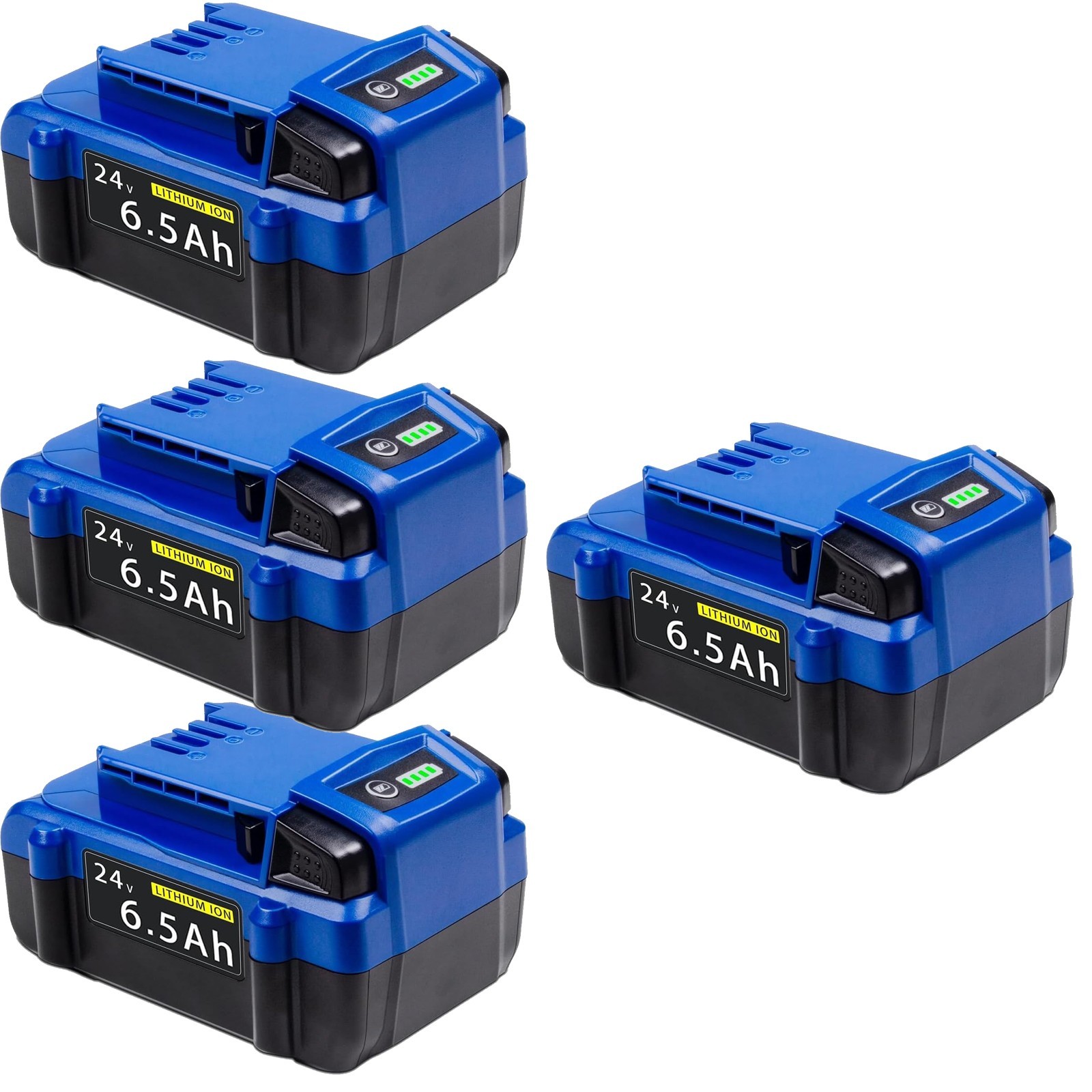 4PACK 24V For Kobalt 24Volt Max 6.5Ah Lithium Battery KB624-03 KB524-03 KB424-03