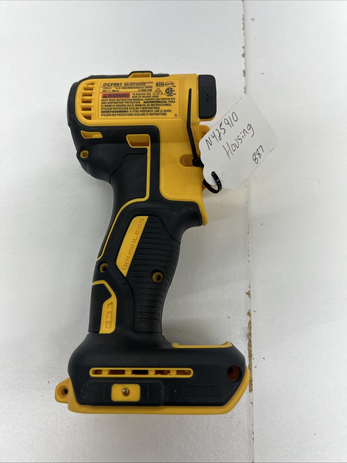 N425910. Housing Assembly For Dcf887 Impact. Housing Only
