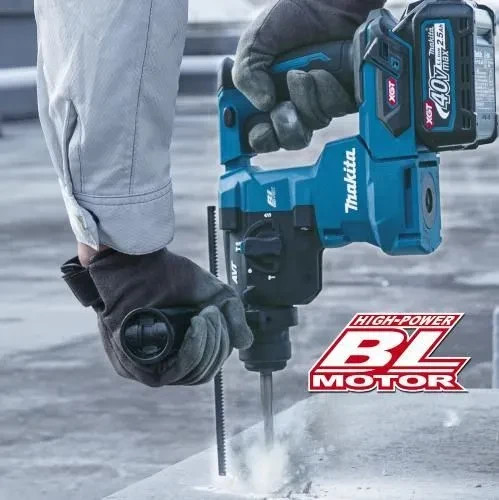 Makita 40Vmax 20mm SDS-Plus Cordless Rotary Hammer HR010GZK (Tool Only, Case)