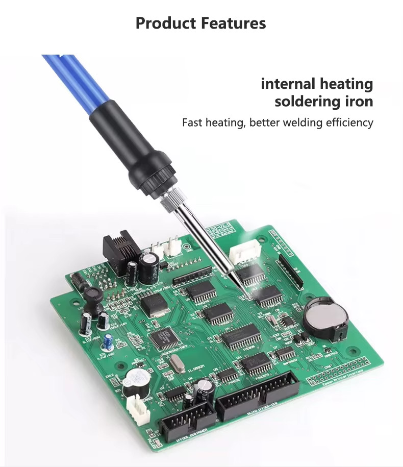 60W Electric Welding Gun Soldering Iron Tool Kit Solder Wire Welding Battery Pen