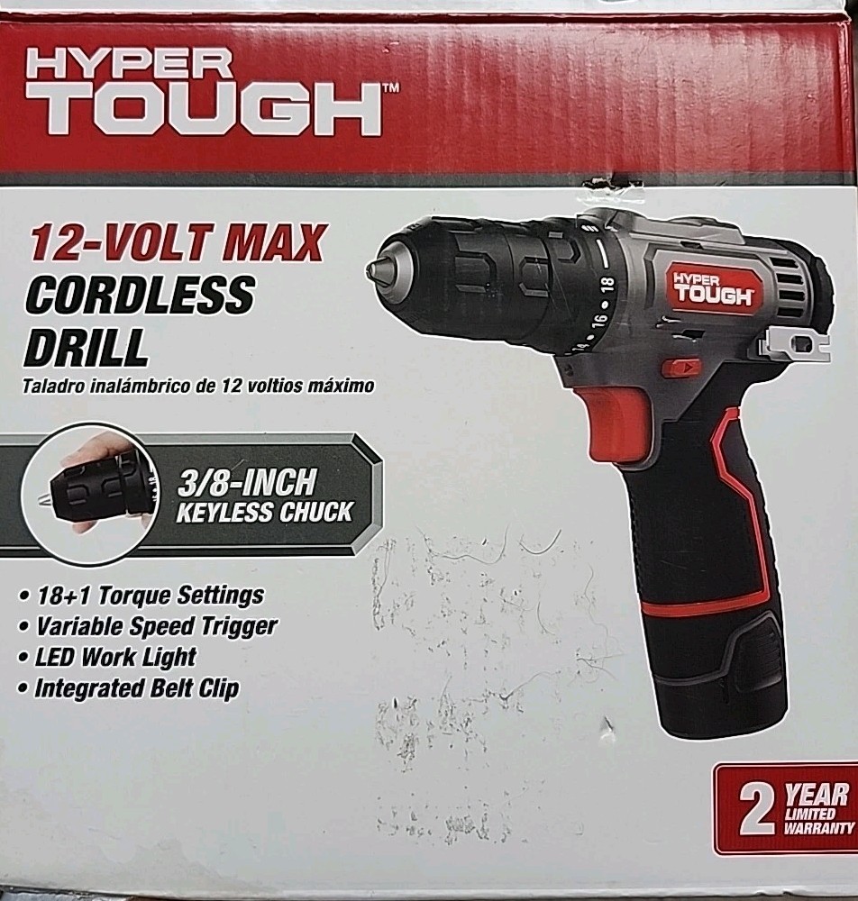 12V Max Lithium-Ion Cordless 3/8-inch Drill Driver with 1.5Ah Battery, 99303